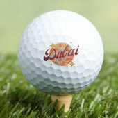 Golfer aus Dubai Golfball