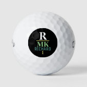 Golfer-Ausrüstung: Monogramm Golfball (Vorderseite)