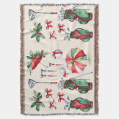 Golfer-Ausstattung Weihnachtsdekoration Decke (Vorderseite Vertikal)