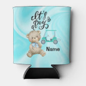 Golfer Baby Boy für Babydusche Party Dosenkühler (Vorderseite)