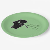 Golfer Bachelor Party Golftrip Classic Stilvoll Pappteller (Schrägansicht)