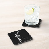 GOLFER BAR CODE Golf Golfsport Design Untersetzer (Rechte Seite)
