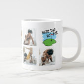 Golfer Bester Vater Par Golf Pub 7 Foto Jumbo-Tasse (Rechts)