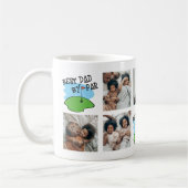 Golfer Bester Vater Par Golf Pub 7 Foto Kaffeetasse (Links)