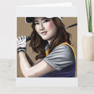 Golfer Big Card Dankeskarte