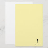  Golfer Briefpapier (Vorne/Hinten)