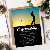 Golfer Celebration of Life | In Love Memory Einladung