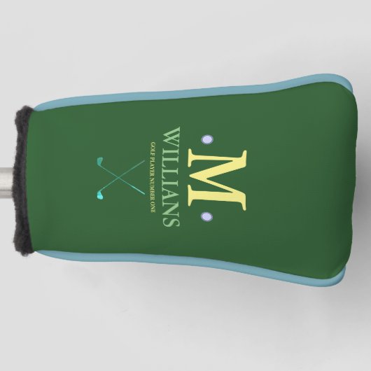 Golfer-Cover für Mongram Golf Headcover (Vorderseite)
