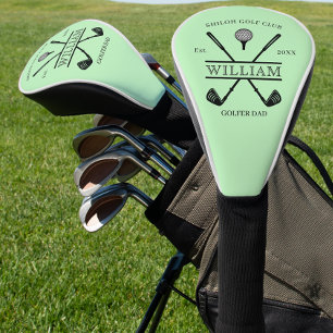 Golfer Cross Club Golf Headcover