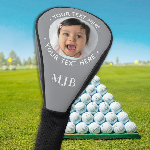 Golfer Custom Foto Personalisiert Monogram Driver Golf Headcover