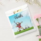 Golfer-Dabbing auf dem Golfplatz danke Geschenktütchen (Versiegelt)