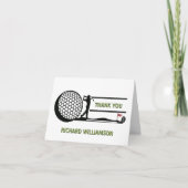 GOLFER DER 80. (JEDES JAHR) DANKESKARTE (Vorderseite)