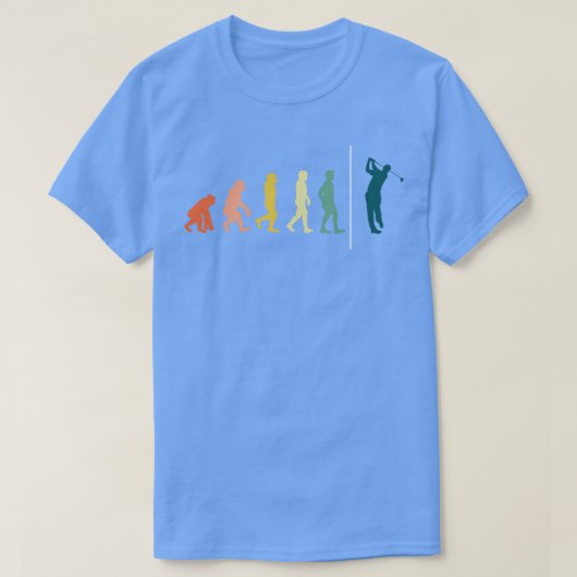 Golfer Evolution Men Hobby T-Shirt (Design vorne)