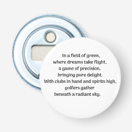 Golfer Flaschenöffner