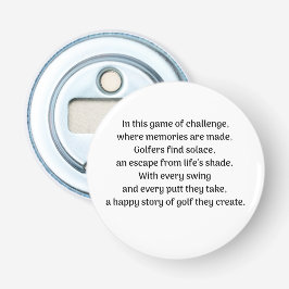 Golfer Flaschenöffner