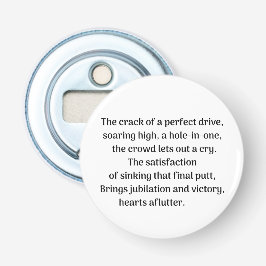 Golfer Flaschenöffner