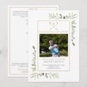 Golfer Funeral Memorial Order Of Service Programm (Vorne/Hinten)