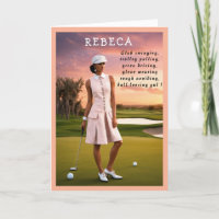 Golfer Funny Birthday niedlicher Golfwitz