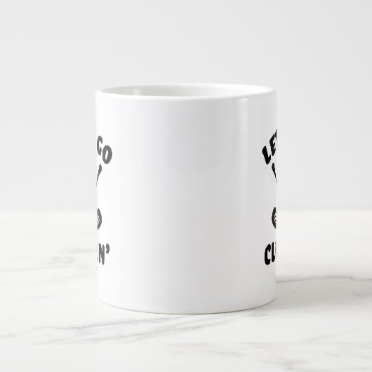 Golfer Funny Golf Club Spaß Modernes Sportprogramm Jumbo-Tasse (Vorderseite)