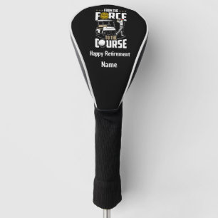 Golfer Funny Remüder Polizeibeamter Golfer Golf Headcover
