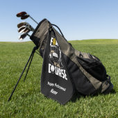 Golfer Funny Remüder Polizeibeamter Golfer Golfhandtuch (Gras)