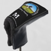 Golfer-Gedächtnis Golfing Heaven's Fairway 1 Foto Golf Headcover (3/4 Vorderseite)