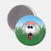 Golfer-Geschenk Idee Golfspieler Golfball Spaß Fun Magnet (Vorderseite/Rückseite)