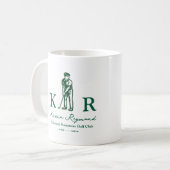Golfer Gift Tasse (Vorderseite Links)