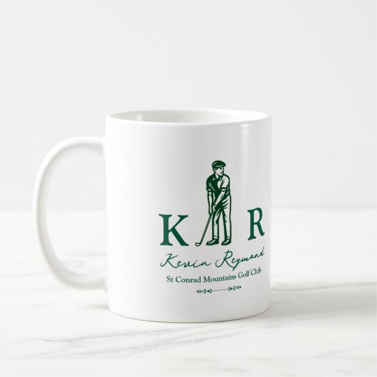 Golfer Gift Tasse (Links)