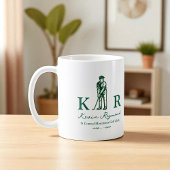 Golfer Gift Tasse