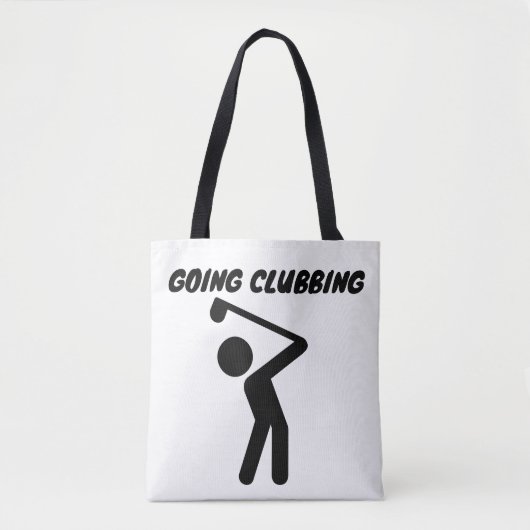 GOLFER GIRL GOLF TASCHE (Vorderseite)