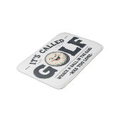 Golfer-Golf-Badematte für Golfer Badematte (Schrägansicht)