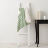 Golfer Golf Cart Mit Monogramm Initialen Sport Gre Sherpadecke (Beispiel)