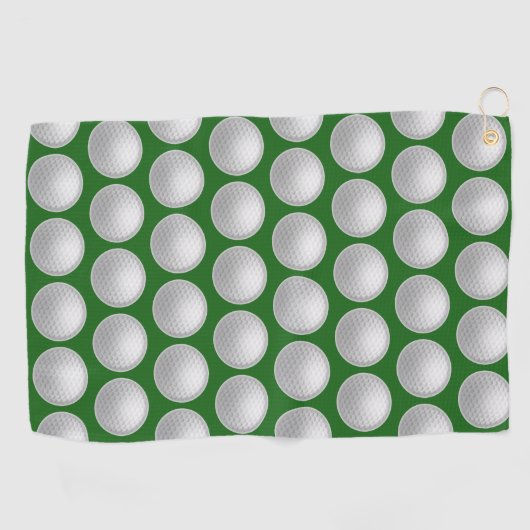 Golfer Golf Handtuchgeschenk Golfhandtuch (Horizontal)