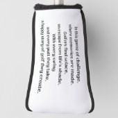 Golfer Golf Headcover (Rotieren 90)