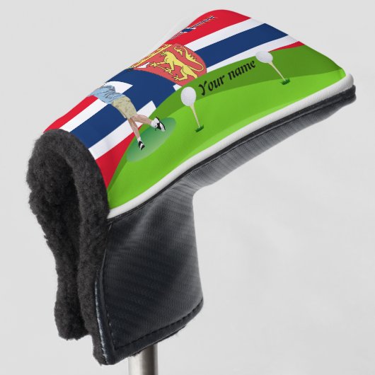 Golfer Golf Headcover (3/4 Vorderseite)