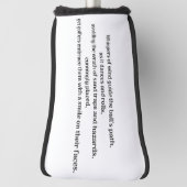 Golfer Golf Headcover (Rotieren 90)
