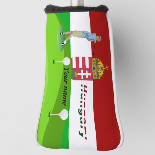 Golfer Golf Headcover (Rotieren 90)