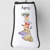 Golfer Golf Headcover (Rotieren 90)