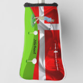 Golfer Golf Headcover (Rotieren 90)