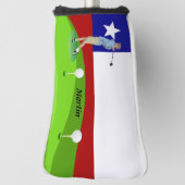 Golfer Golf Headcover (Rotieren 90)