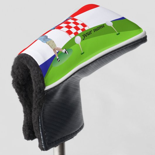 Golfer Golf Headcover (3/4 Vorderseite)
