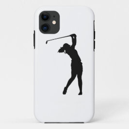 Golfer Golf Person Silhouette Case-Mate iPhone Hülle