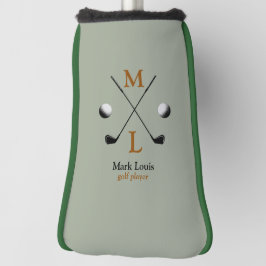 Golfer Golf-Player Personalisiert Golf Headcover