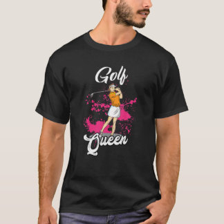 Golfer Golf Queen Mini Golf Sport Damen W T-Shirt
