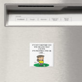 Golfer Golf Witz Geschenke T - Shirt Magnet (In Situ (Geschirrspüler))