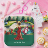 Golfer Golfer-Party Pappteller (Party)