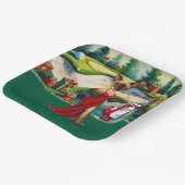 Golfer Golfer-Party Pappteller (Gewinkelt)