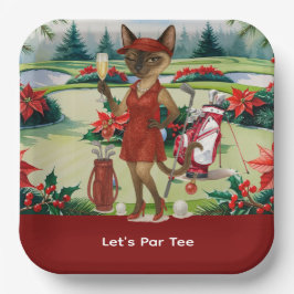 Golfer Golfer-Party Pappteller