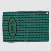 Golfer Golfhandtuch (Horizontal)